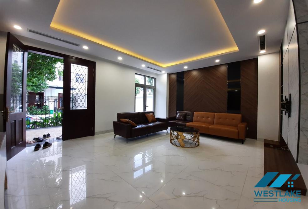 House for rent with modern new interior in Vinhomes Harmony Hanoi