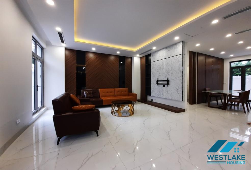 House for rent with modern new interior in Vinhomes Harmony Hanoi