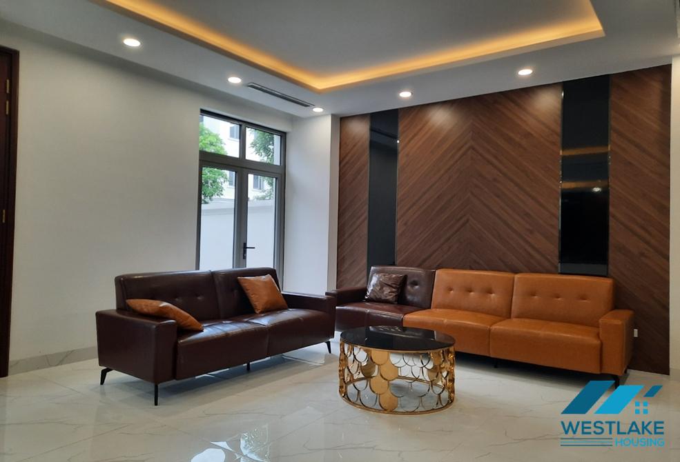 House for rent with modern new interior in Vinhomes Harmony Hanoi