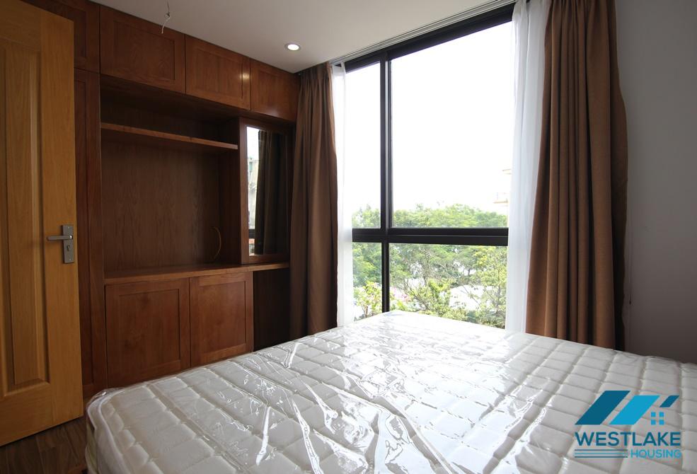 Affordable price 02 bedrooms apartment with lake view for rent on Nhat Chieu, Tay Ho, Ha Noi