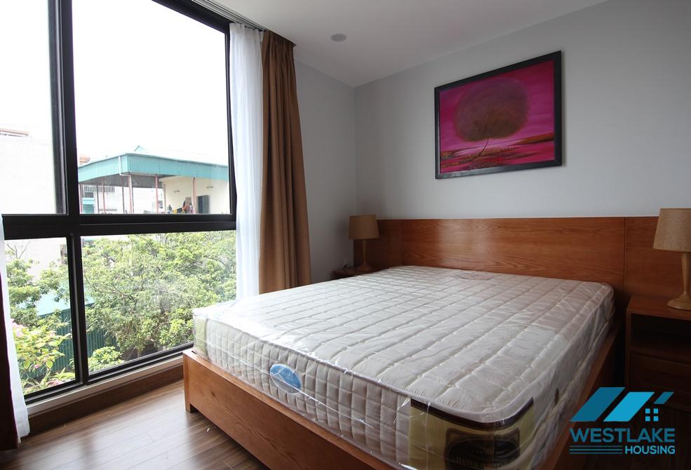 Affordable price 02 bedrooms apartment with lake view for rent on Nhat Chieu, Tay Ho, Ha Noi