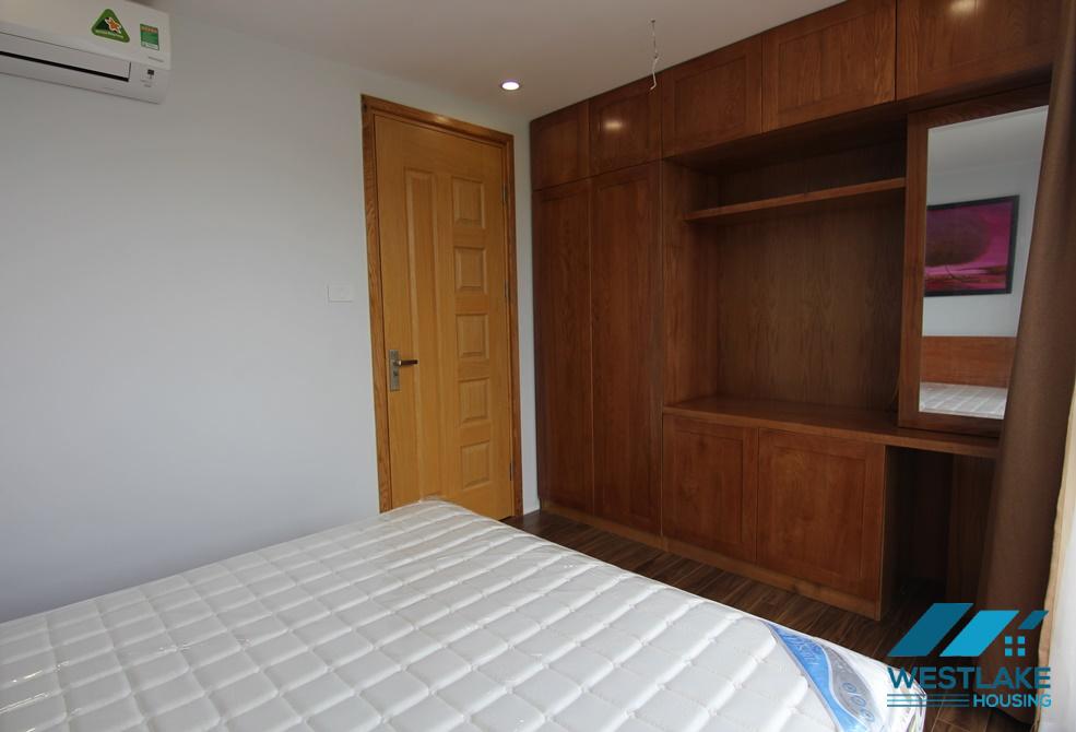 Affordable price 02 bedrooms apartment with lake view for rent on Nhat Chieu, Tay Ho, Ha Noi