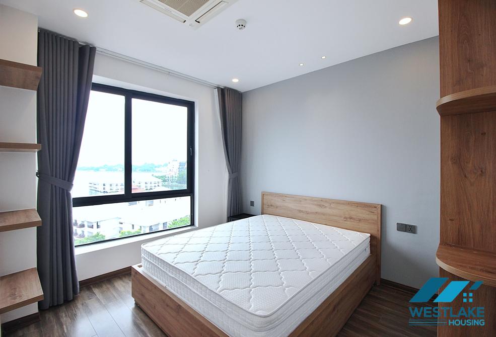 High-end floor 2 beds apartment with huge balcony for rent in Tu Hoa, Tay Ho