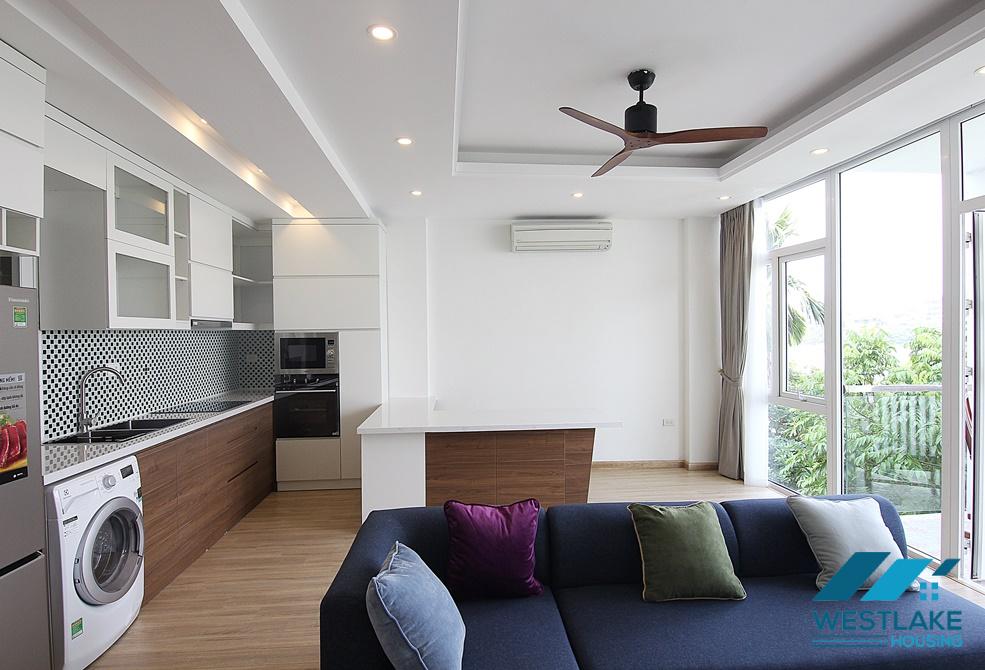 Lake view and modern apartment for rent in Tay Ho district