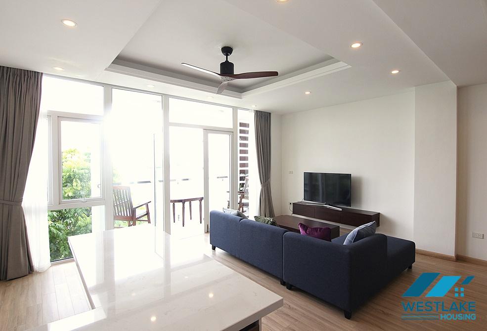 Lake view and modern apartment for rent in Tay Ho district