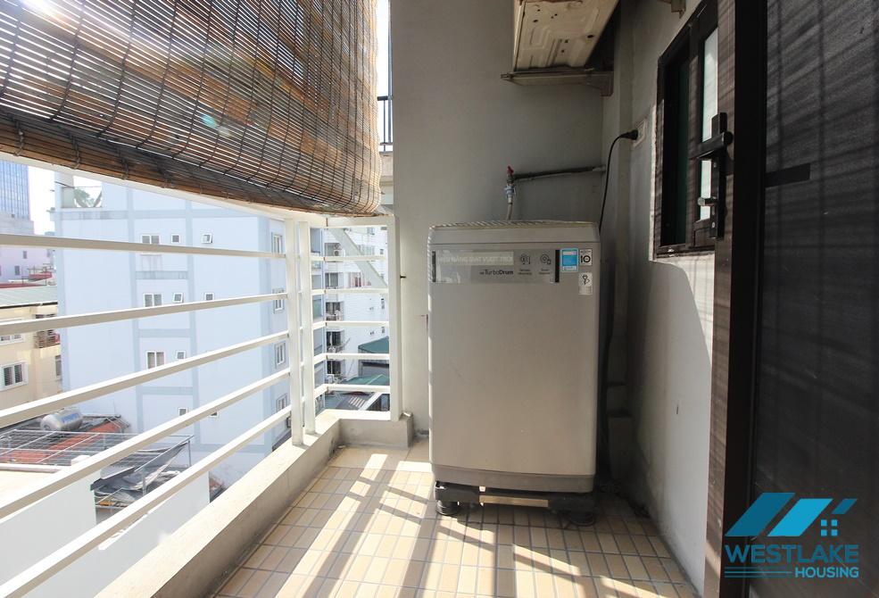 A high floor 1 bedroom apartment for rent in Trinh cong son, Tay ho