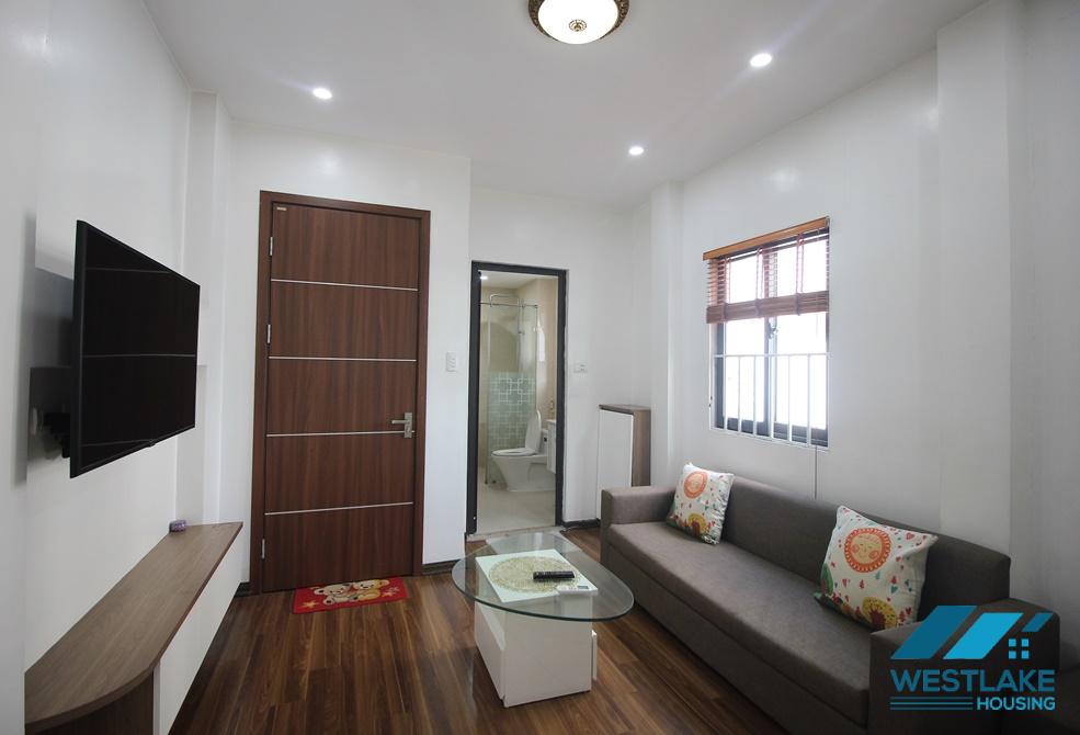 A high floor 1 bedroom apartment for rent in Trinh cong son, Tay ho