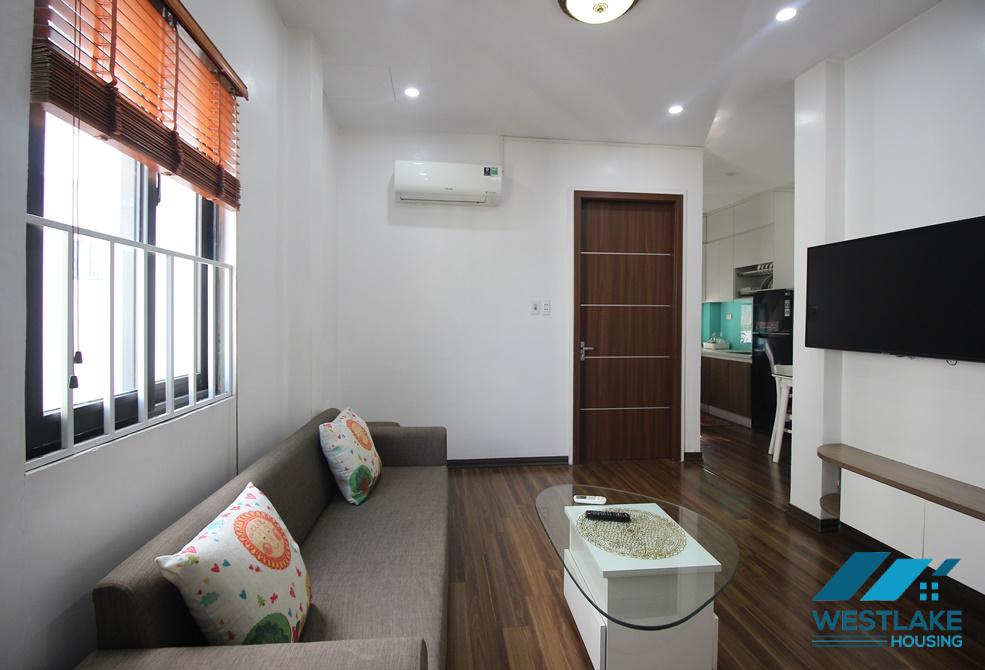 A high floor 1 bedroom apartment for rent in Trinh cong son, Tay ho