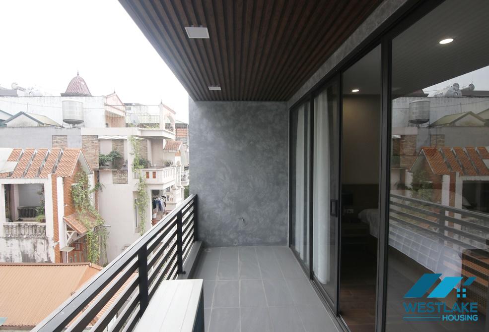 A charming elegant one bedroom apartment for rent on Lieu Giai street, Ba Dinh, Ha Noi