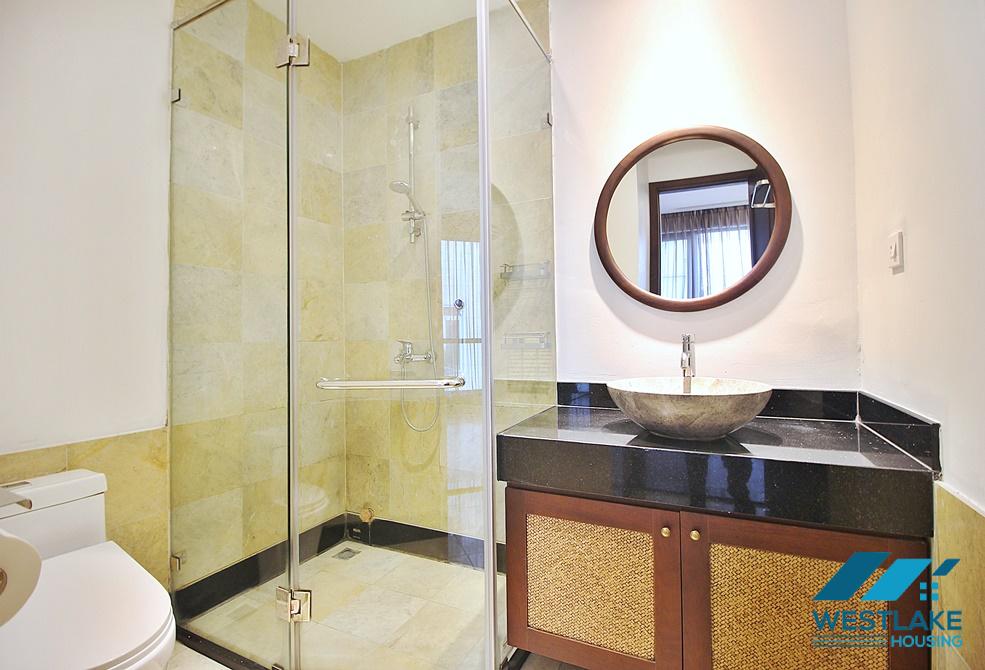 Indochina style 04 bedrooms apartment for rent on Tu Hoa street, Tay Ho district, Ha Noi