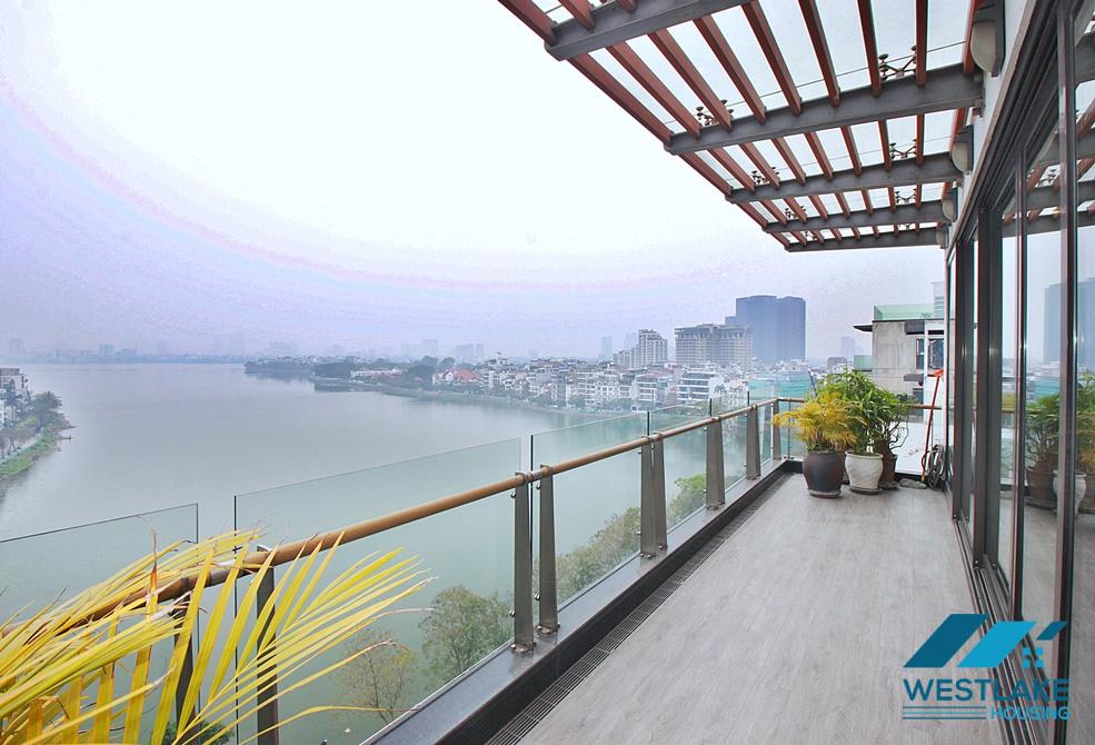 Căn Hộ Dịch Vụ View Hồ Tuyệt Đẹp Cho Thuê Tại Phố Xuân Diệu, Tây Hồ, Hà Nội