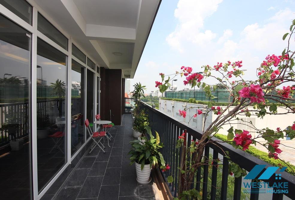 A spacious 03 bedrooms apartment for rent in Tay Ho, Ha Noi