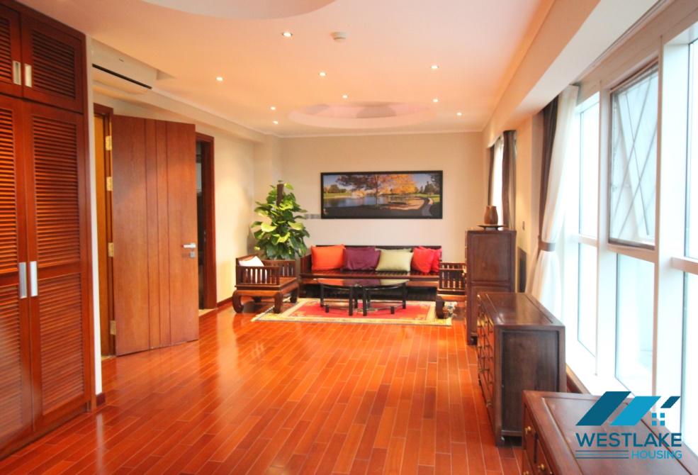 Big apartment for rent with 04 bedrooms in Ciputra, Tay Ho, Ha Noi