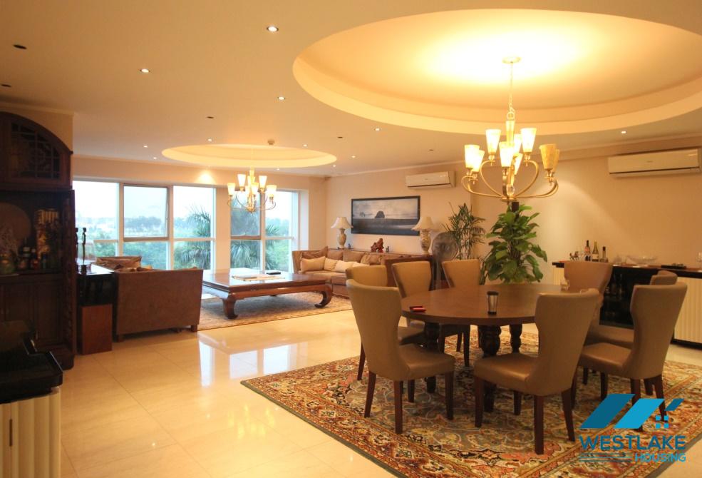 Big apartment for rent with 04 bedrooms in Ciputra, Tay Ho, Ha Noi