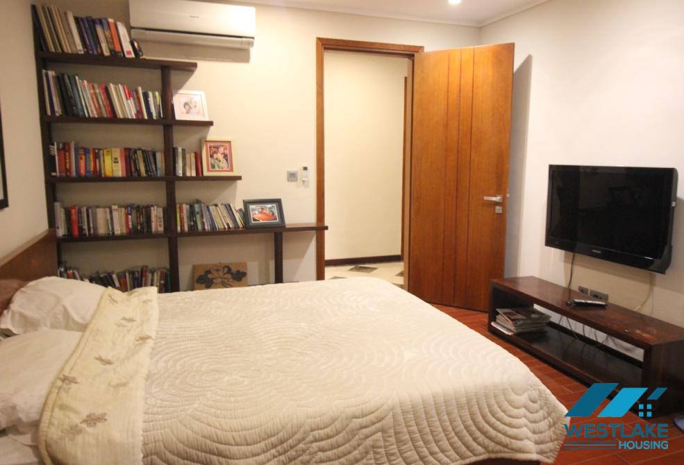 Big apartment for rent with 04 bedrooms in Ciputra, Tay Ho, Ha Noi