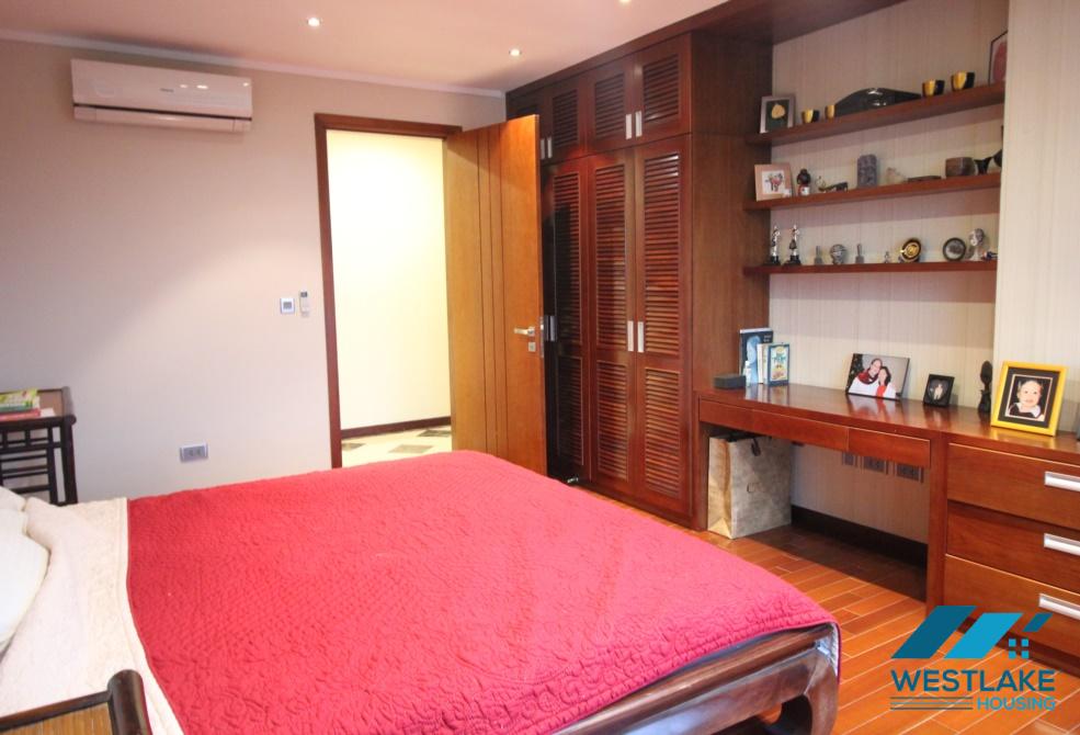 Big apartment for rent with 04 bedrooms in Ciputra, Tay Ho, Ha Noi
