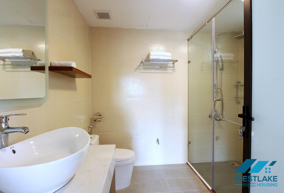 An excellent and charming apartment with 2 bedrooms for rent on Xuan Dieu, Tay Ho, Hanoi