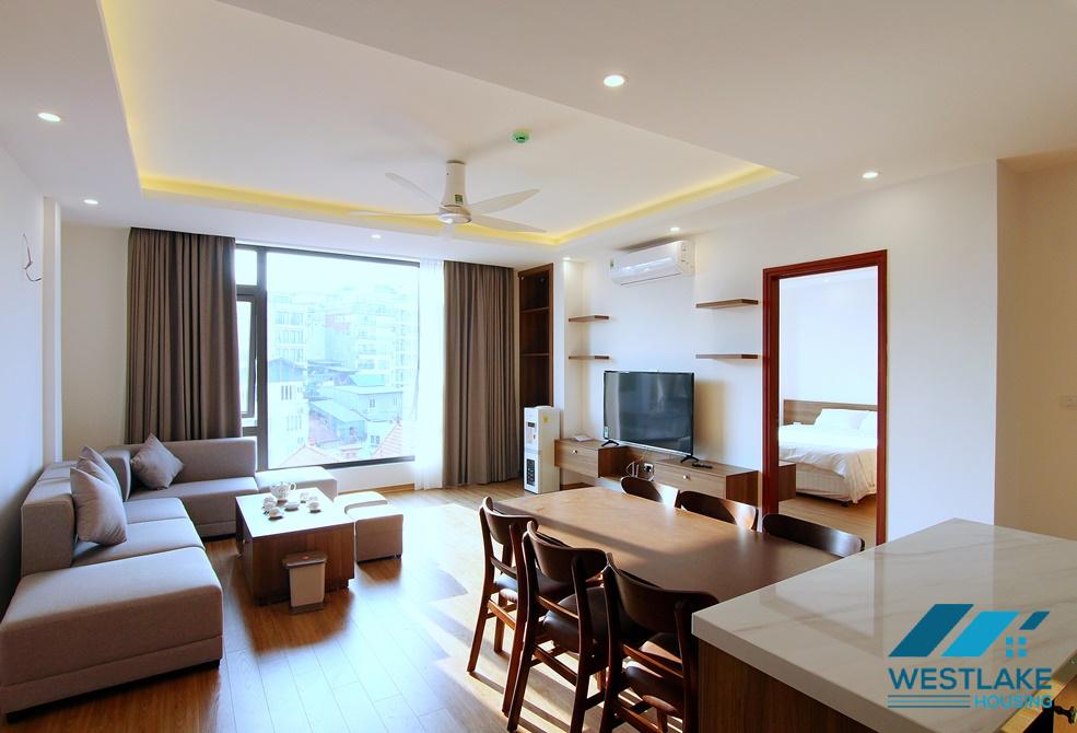 An excellent and charming apartment with 2 bedrooms for rent on Xuan Dieu, Tay Ho, Hanoi