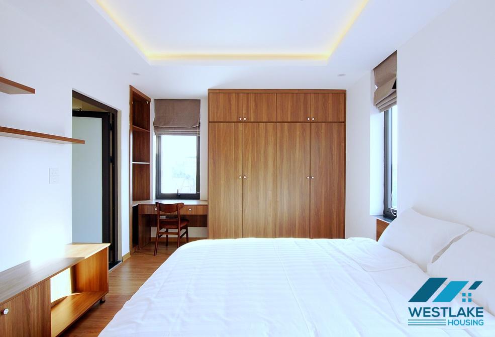 An excellent and charming apartment with 2 bedrooms for rent on Xuan Dieu, Tay Ho, Hanoi