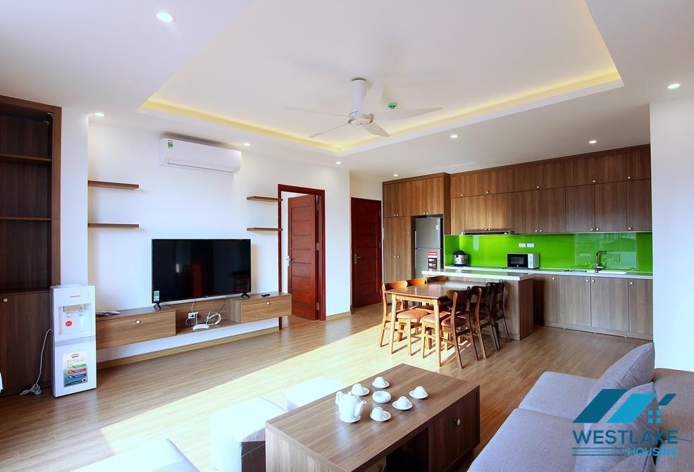 An excellent and charming apartment with 2 bedrooms for rent on Xuan Dieu, Tay Ho, Hanoi