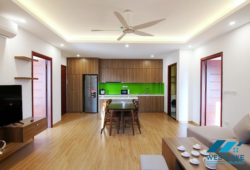 An excellent and charming apartment with 2 bedrooms for rent on Xuan Dieu, Tay Ho, Hanoi
