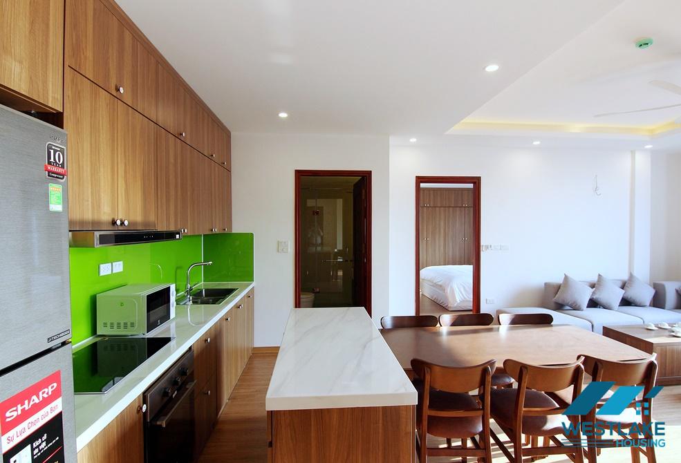 An excellent and charming apartment with 2 bedrooms for rent on Xuan Dieu, Tay Ho, Hanoi