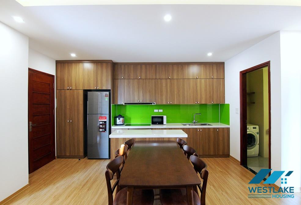 An excellent and charming apartment with 2 bedrooms for rent on Xuan Dieu, Tay Ho, Hanoi