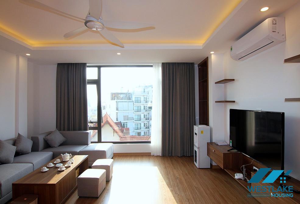 An excellent and charming apartment with 2 bedrooms for rent on Xuan Dieu, Tay Ho, Hanoi