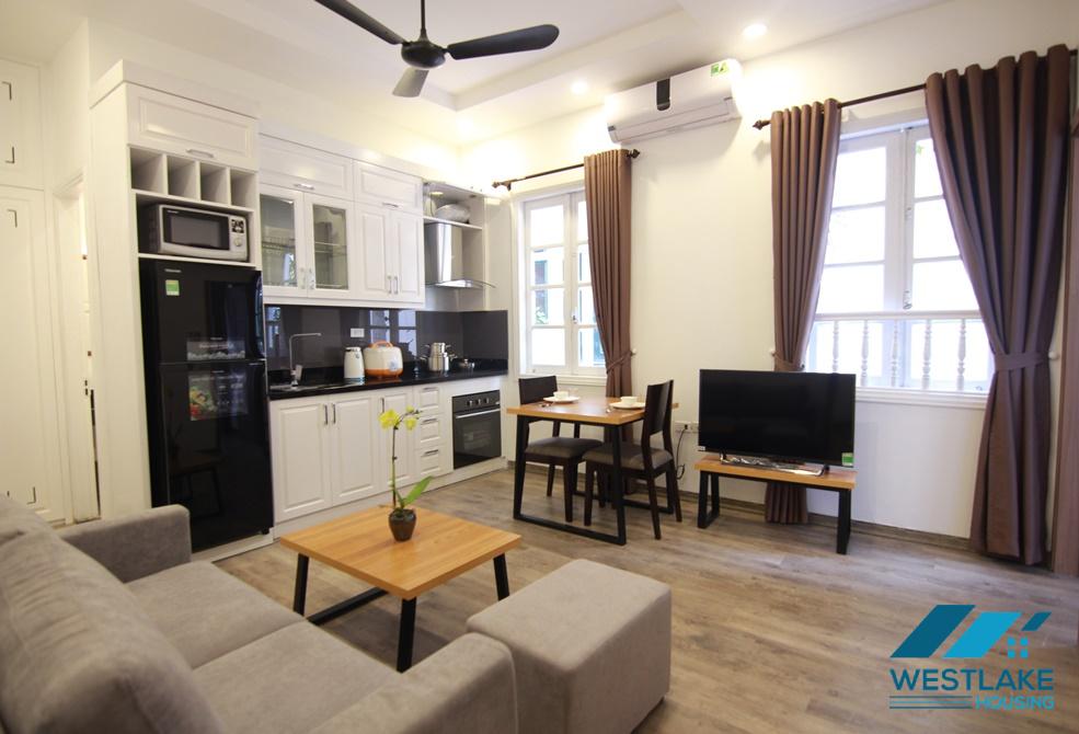 Nice one bedroom apartment for rent on To Ngoc Van street, Tay Ho district, Ha Noi
