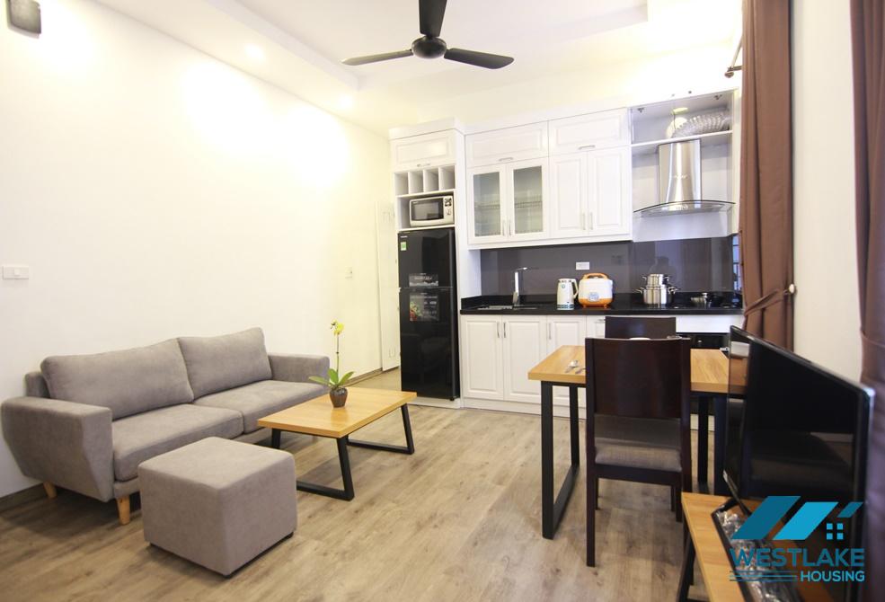 Nice one bedroom apartment for rent on To Ngoc Van street, Tay Ho district, Ha Noi