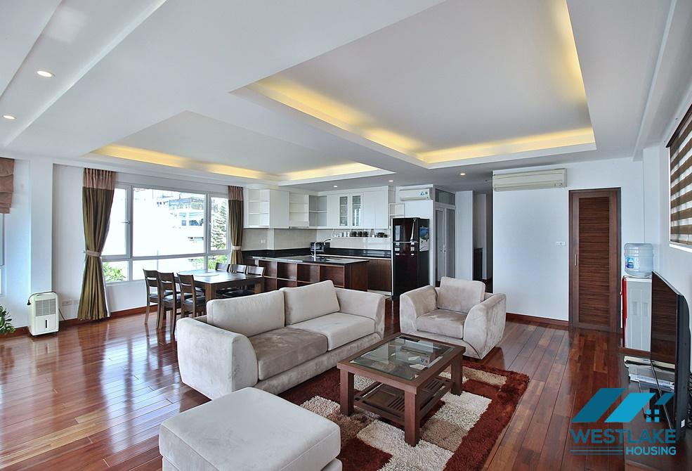 A spacious 3 bedroom apartment with lakeview in Tay ho