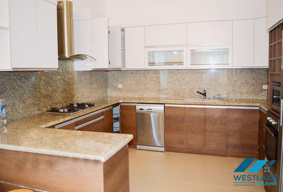 Gorgeous fully funished 5 bedrooms villa for rent in the heart of Ciputra, Tay Ho, Hanoi