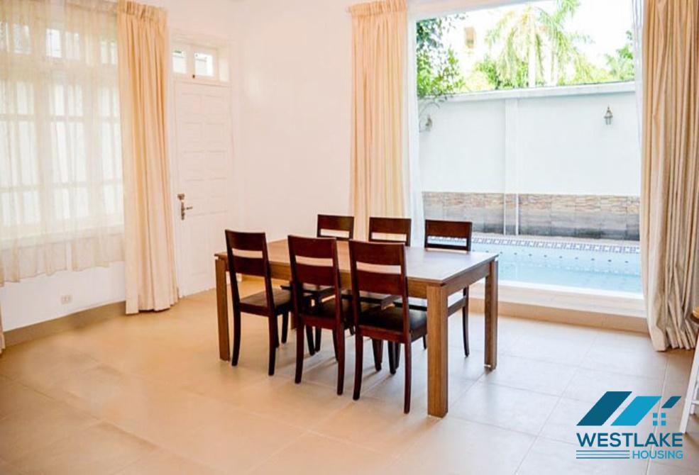 Gorgeous fully funished 5 bedrooms villa for rent in the heart of Ciputra, Tay Ho, Hanoi