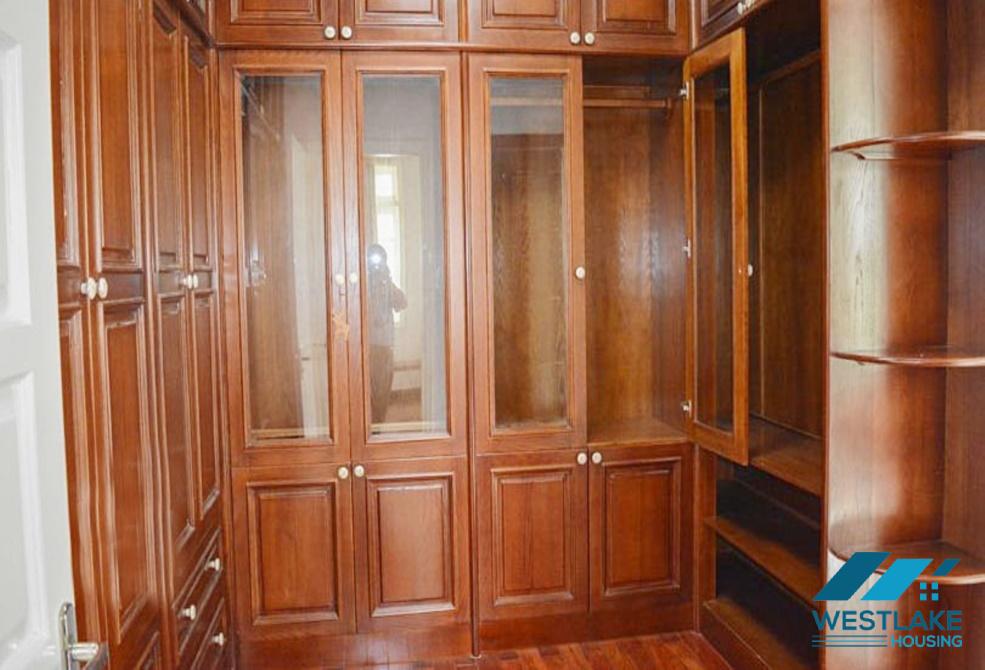 Gorgeous fully funished 5 bedrooms villa for rent in the heart of Ciputra, Tay Ho, Hanoi