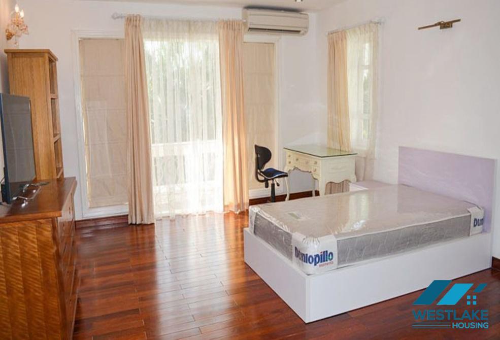 Gorgeous fully funished 5 bedrooms villa for rent in the heart of Ciputra, Tay Ho, Hanoi
