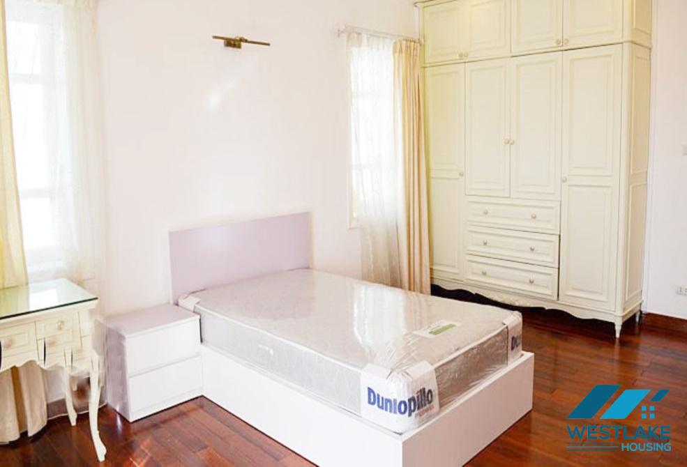 Gorgeous fully funished 5 bedrooms villa for rent in the heart of Ciputra, Tay Ho, Hanoi