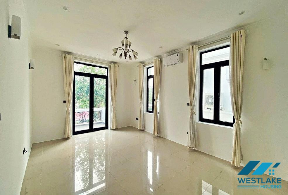 Newly renovated house with back yard and garage for rent in Ciputra, Tay Ho, Ha Noi