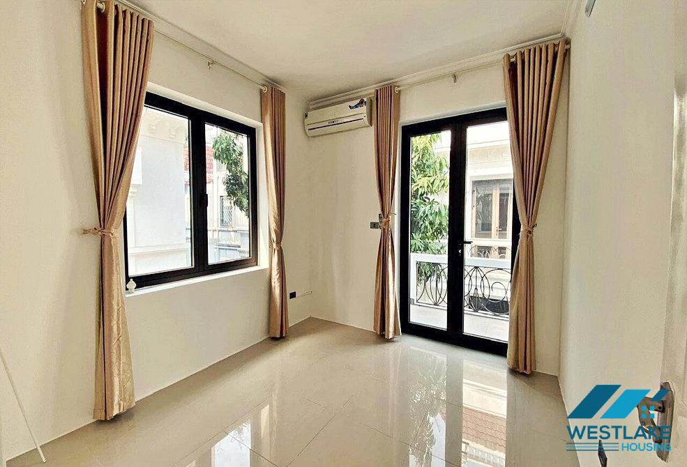 Newly renovated house with back yard and garage for rent in Ciputra, Tay Ho, Ha Noi