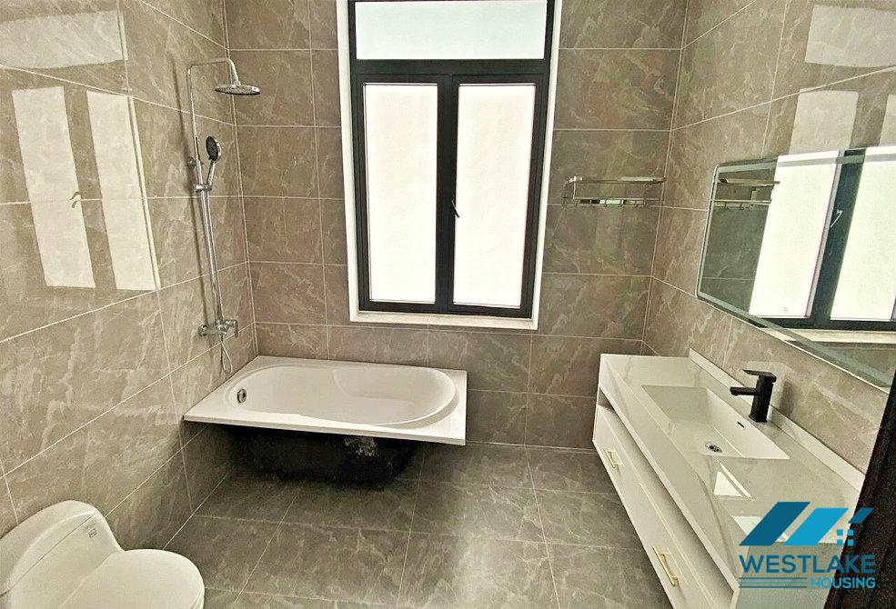 Newly renovated house with back yard and garage for rent in Ciputra, Tay Ho, Ha Noi