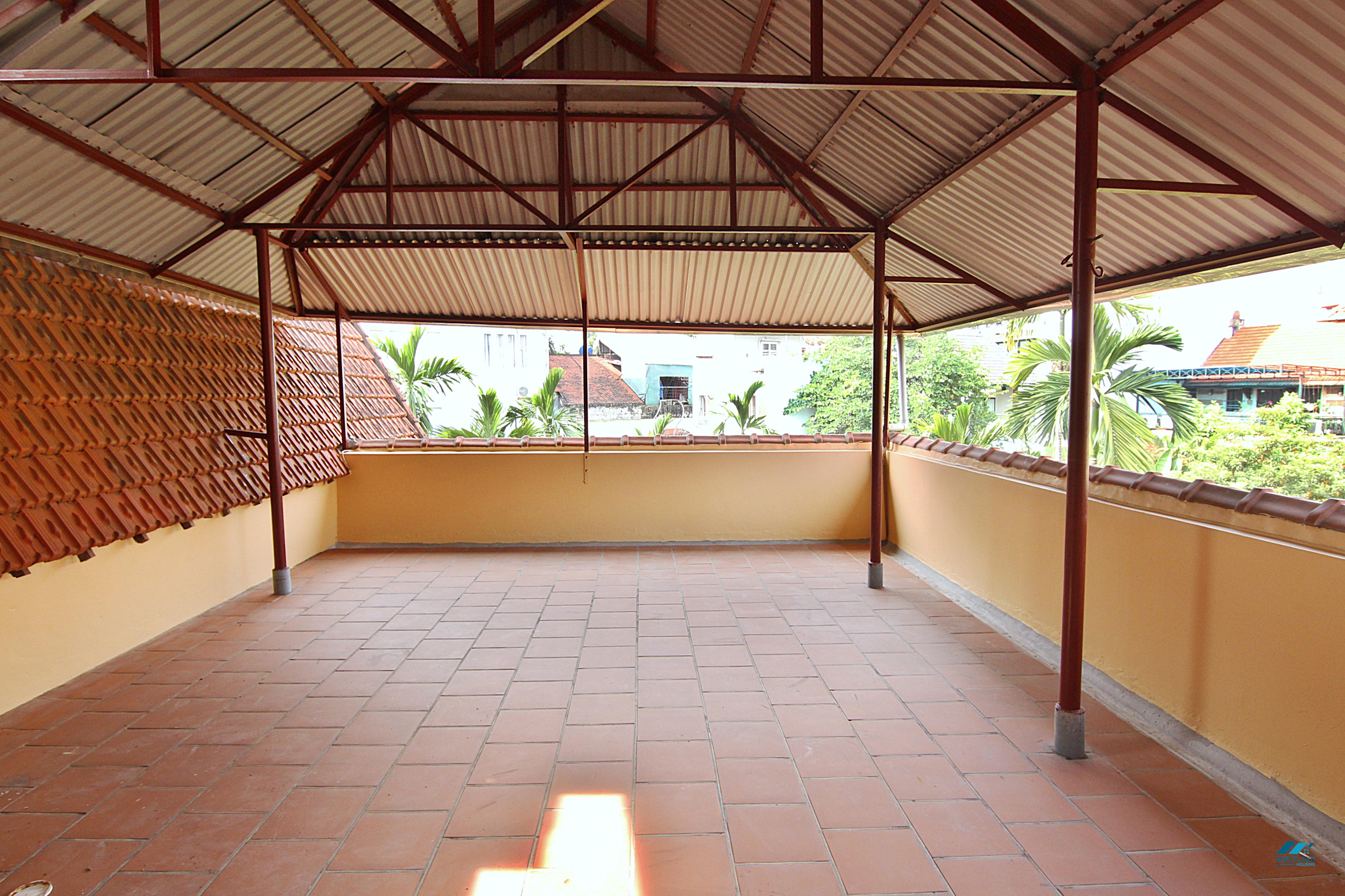 Large five bedrooms house with big yard and private swimming pool for rent in Tay Ho, Ha Noi