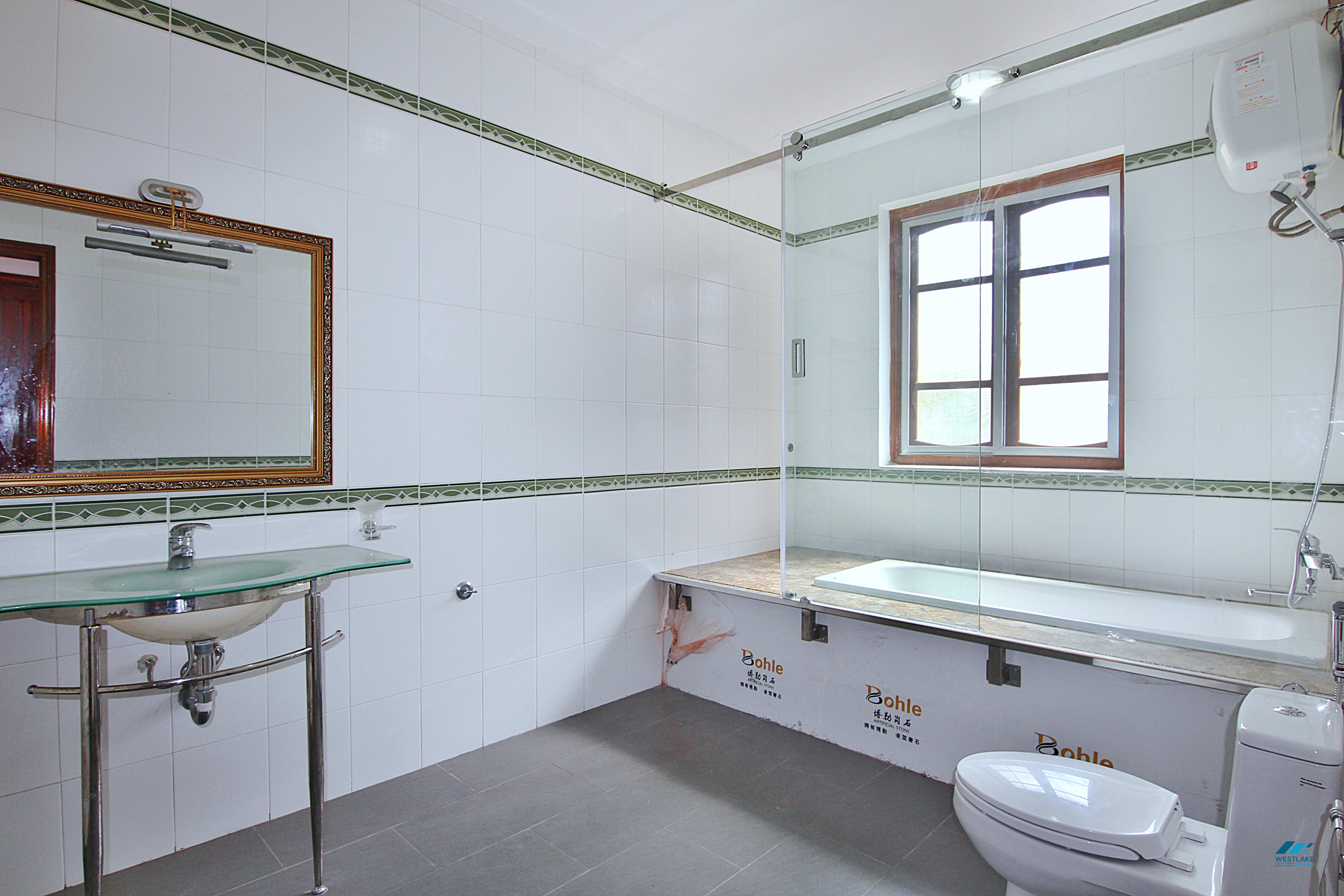 Large five bedrooms house with big yard and private swimming pool for rent in Tay Ho, Ha Noi