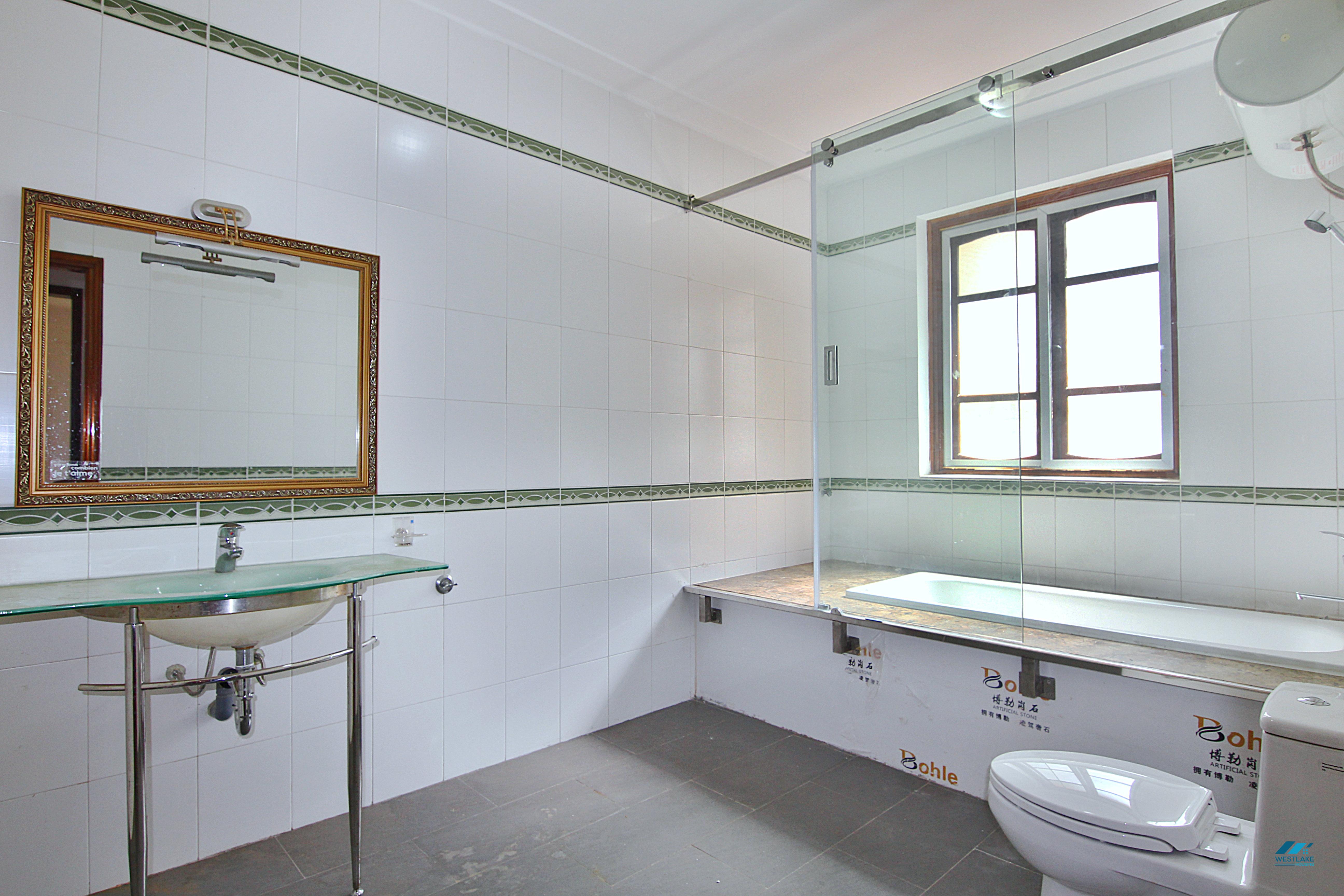 Large five bedrooms house with big yard and private swimming pool for rent in Tay Ho, Ha Noi