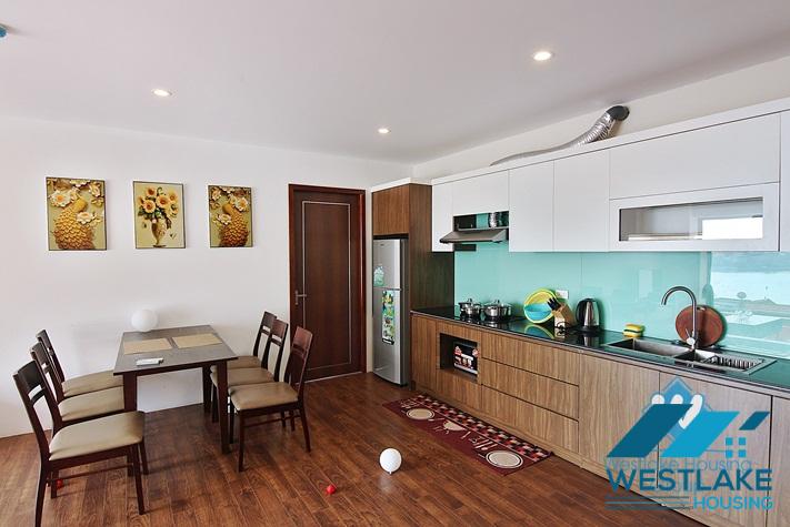 A beautiful 2 bedroom apartment with lake view for rent in Nhat Chieu, Tay Ho, Ha Noi