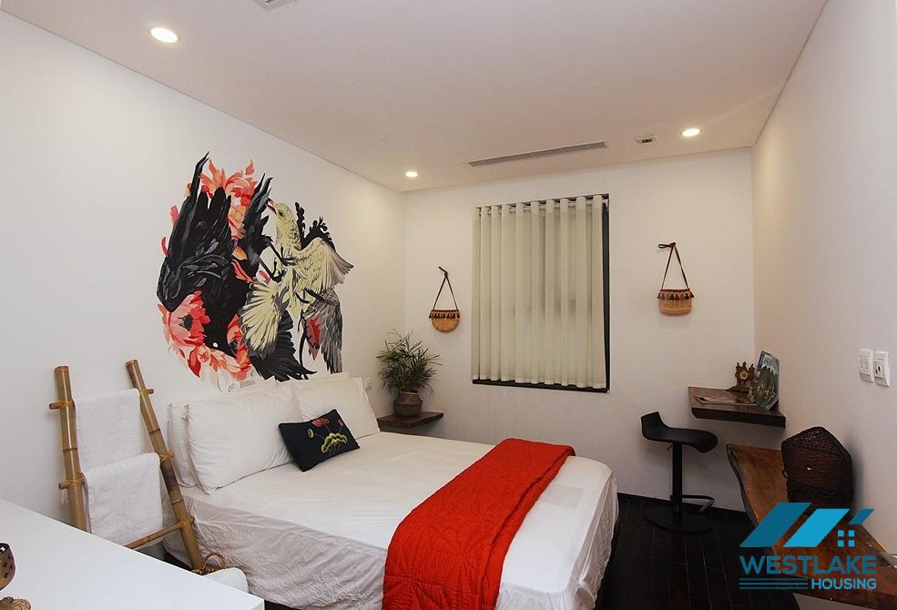Căn hộ 3 phòng ngủ tuyệt đẹp cho thuê tại D'Le Roi Soleil Tây Hồ