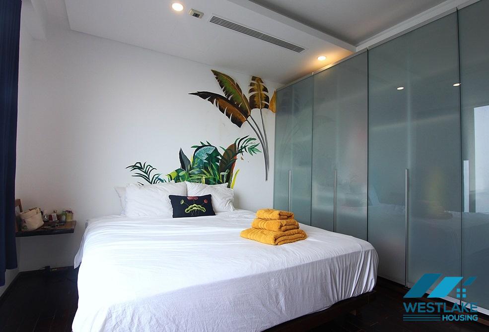 Căn hộ 3 phòng ngủ tuyệt đẹp cho thuê tại D'Le Roi Soleil Tây Hồ
