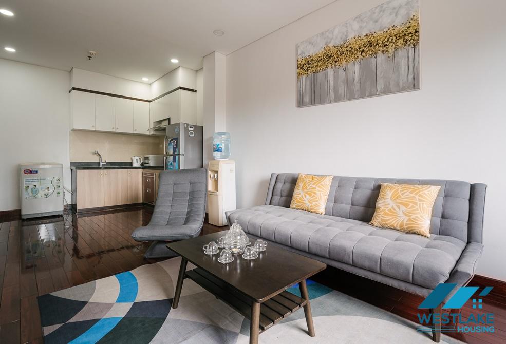 A pretty 2 bedrooms apartment for rent on Kim Ma street, Ba Dinh, Ha Noi