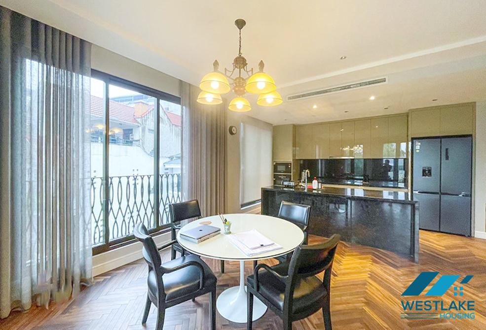 A brand new and modern 3 bedroom apartment for rent in Tay Ho, Ha Noi