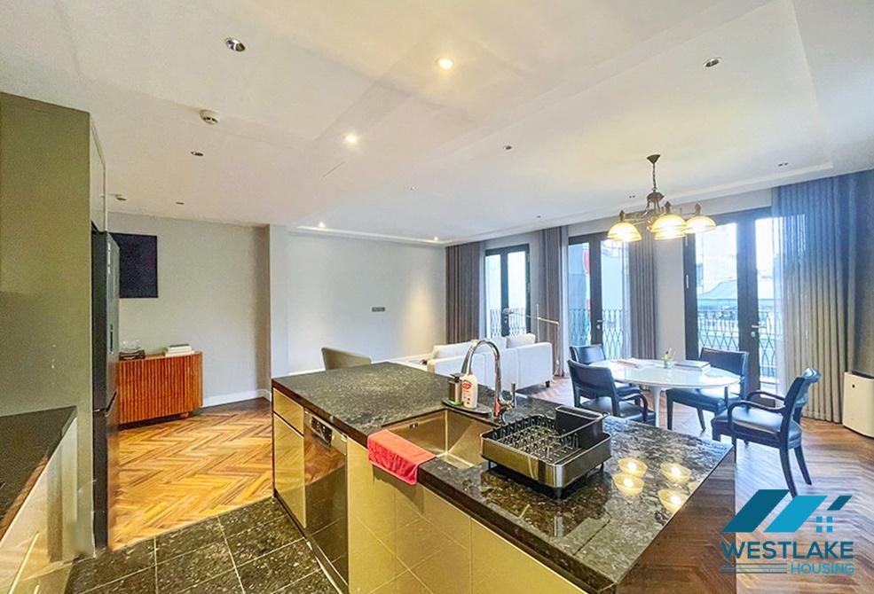 A brand new and modern 3 bedroom apartment for rent in Tay Ho, Ha Noi