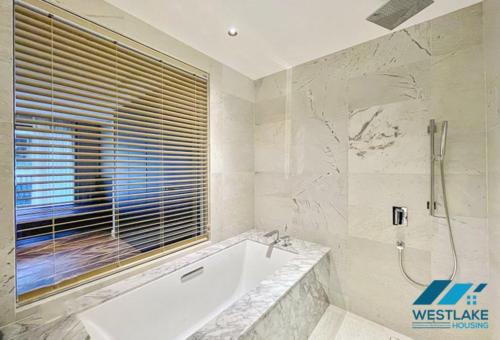 A brand new and modern 3 bedroom apartment for rent in Tay Ho, Ha Noi
