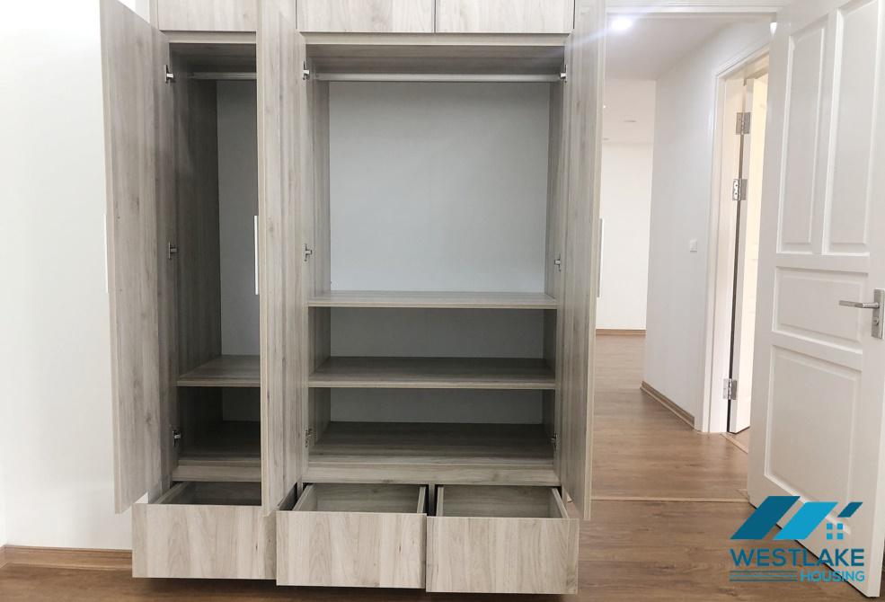 Unfurnished 3 bedrooms apartment for rent in P1 building, Ciputra, Tay Ho